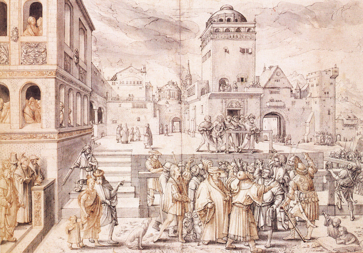   小汉斯·荷尔拜因 Hans Holbein the Younger——素描作品 (1)